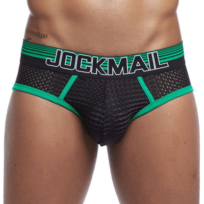 JOCKMAIL | Ripple Mesh Bulge Briefs