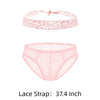 ADANNU | Lace Strap & Briefs Set