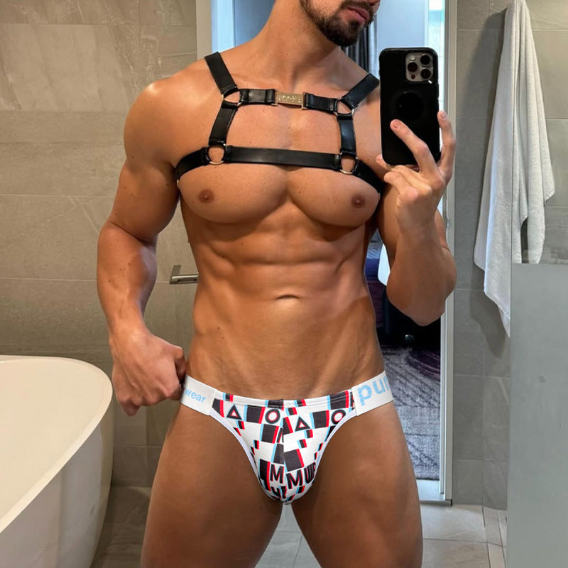 PUMP! | Plaid Graffiti Briefs
