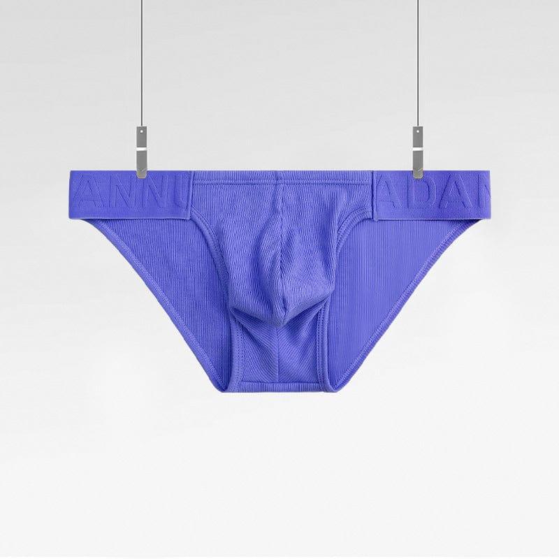 ADANNU Extreme Challenger Briefs men's comfort fit briefs in purple, front view