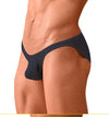 ADANNU Modal Athletic Briefs men's moisture wicking briefs in gray, right side view