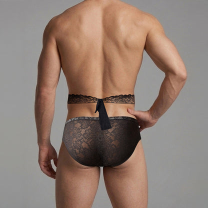 ADANNU | Lace Strap & Briefs Set