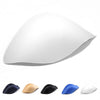 Left-side view of JOCKMAIL 3D Bulge Pouch Detachable Pads 3-Pack with Comfort Fit feature in White.