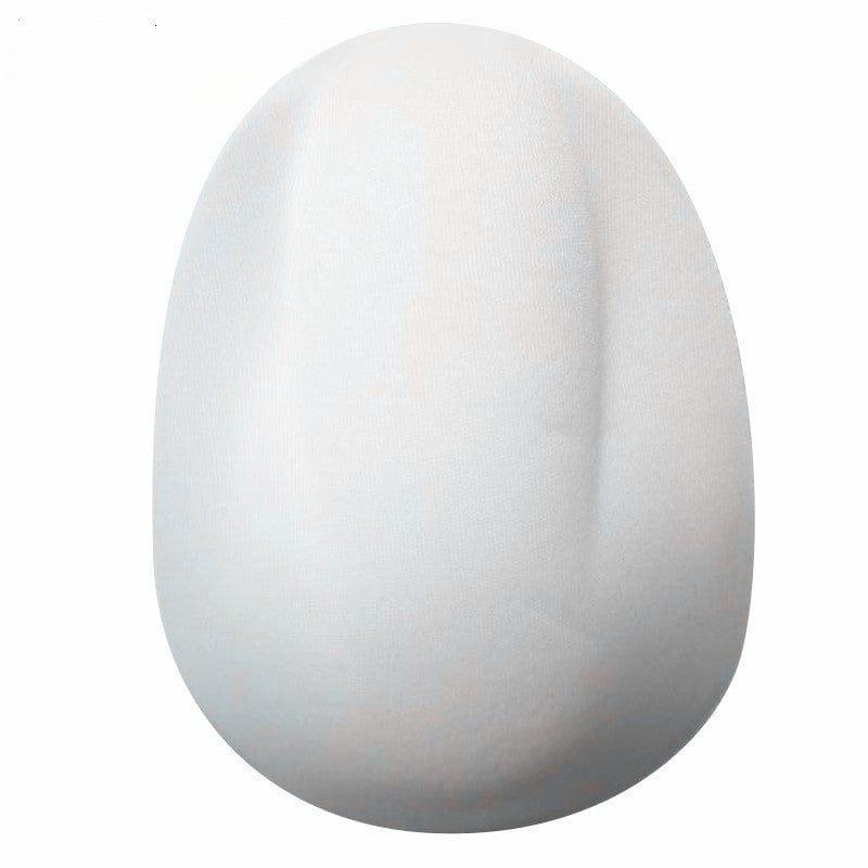 Front view of JOCKMAIL 3D Detachable Pouch Pads 3-Pack with Comfort Fit feature in White.
