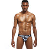 JOCKMAIL Camo Jockstrap men's comfort fit jockstrap in Grey, front view