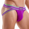 JOCKMAIL Dynamic Mesh Jockstrap men's breathable design jockstrap in Purple, right side view
