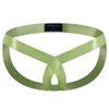 JOCKMAIL Mobius Jockstrap men's comfort fit jockstrap in 248 Green, front view