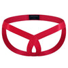 JOCKMAIL Mobius Jockstrap men's comfort fit jockstrap in 248 Red, front view