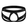 JOCKMAIL Mobius Ring Jockstrap men's comfort fit jockstrap in 249 Black, front view