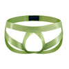 JOCKMAIL Mobius Ring Jockstrap men's comfort fit jockstrap in 249 Green, front view