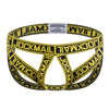 JOCKMAIL Mobius Ring Jockstrap men's comfort fit jockstrap in Yellow, front view