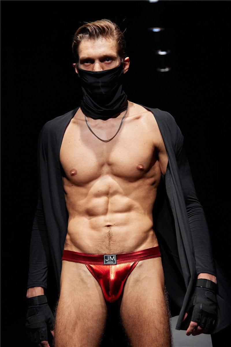 JOCKMAIL Party Jockstrap men's comfort fit jockstrap in Red, front view