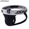 JOCKMAIL Smoky Hue Waistband Jockstrap men's stretchable jockstrap in Black, 3D left side view