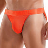JOCKMAIL Vibrant Mesh Jockstrap men's breathable design jockstrap in Orange, detail view