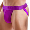 JOCKMAIL Vibrant Mesh Jockstrap men's breathable design jockstrap in Purple, detail view
