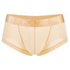 Daily wear|Gym sessions|Holiday parties|Pride events|Night gatherings|Breathable|Butt-lift design|Snug fit|Lightweight|Shaping|Waistline control|Slimming|Abdomen control|Comfort|Proper support|Stylish appearance|Festive mood|Body sculpting|Men's trunks|Low-rise underwear|Polyester pouch trunks|Vibrant sheer trunks|Sexy trunks|Skin|3D Front view