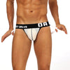 ORLVS Urban Conqueror Mesh Jockstrap men's breathable design jockstrap in White, front view