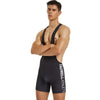Front view of TAUWELL Athletic Bodysuit with Comfort Fit feature in 9705 Black.